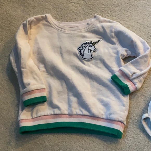 tiny whales Other - Tiny Whales Unicorn Sweater & Rainbow Shorts